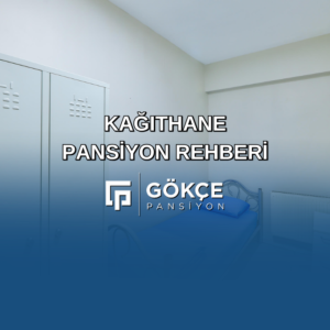 stanbul Çağlayan Gökçe Pansiyon dış görünüm ve giriş tabelası